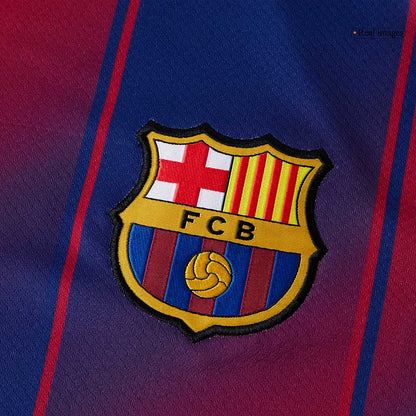 Barcelona Home Soccer Jersey Kit(Jersey+Shorts+Socks) 2025/26 Red&Blue
