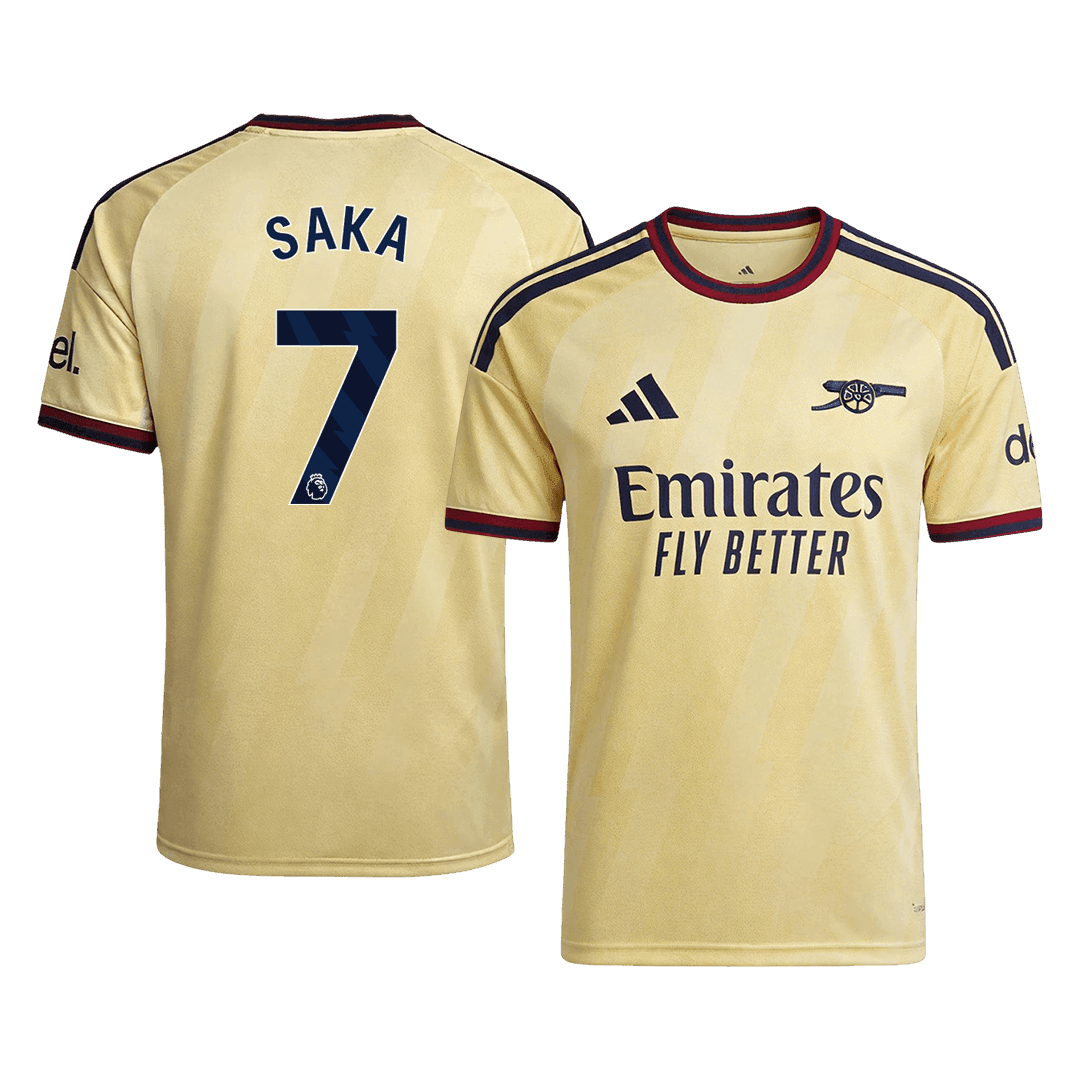 Authentic SAKA #7 Arsenal Third Away Soccer Jersey 2026/27