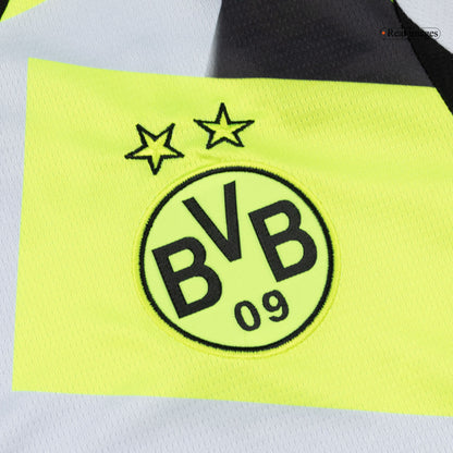 Borussia Dortmund Away Soccer Jersey Kit(Jersey+Shorts) 2025/26