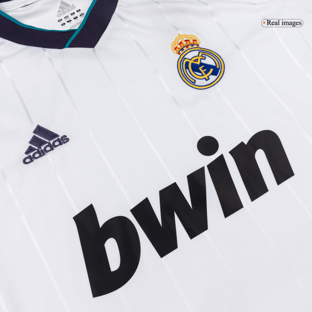 Retro 12/13 Real Madrid Home Soccer Jersey White