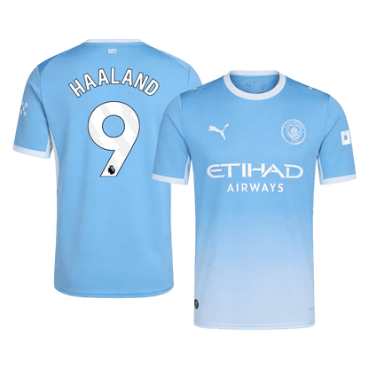 HAALAND #9 Manchester City Home Football Shirt 26/27 Blue