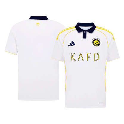 Al Nassr Third Away Soccer Jersey 2025/26 White