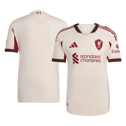 Authentic Liverpool Away Soccer Jersey 25/26 White