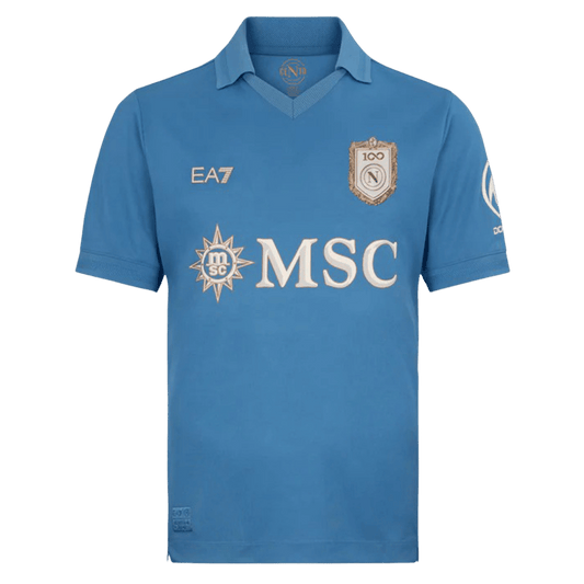 Authentic Napoli Centenary Home Soccer Jersey 2026/27