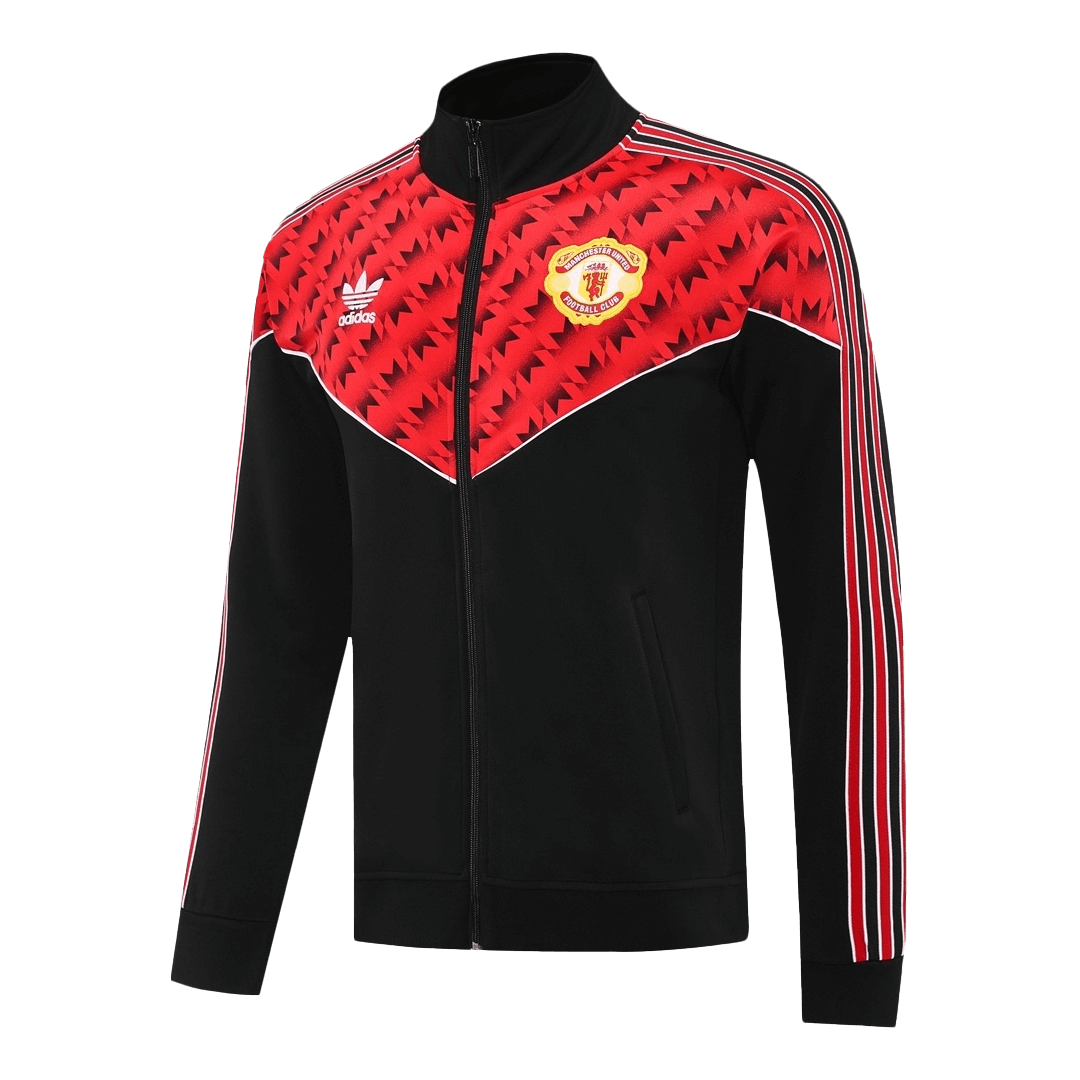 25/26 Manchester United Training Jacket Red&Black