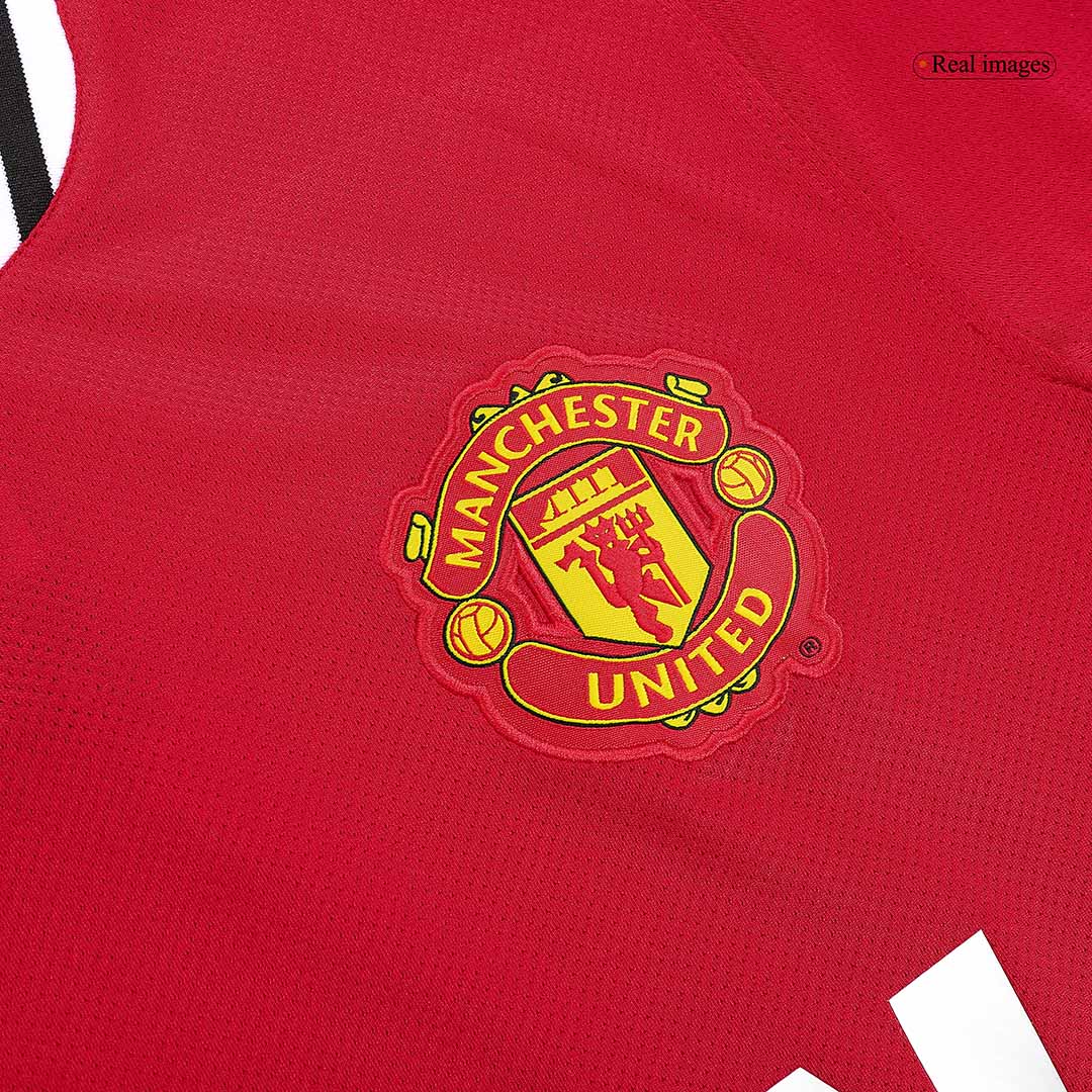 Men Retro Fan Version Manchester United Home Soccer Jersey 2011/12 Red