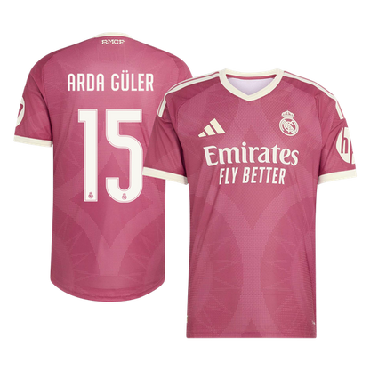 Authentic ARDA GÜLER #15 Real Madrid Third Away Soccer Jersey 2026/27