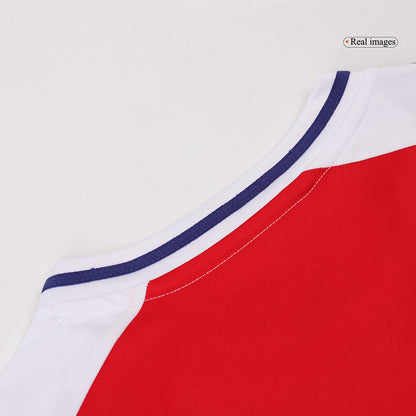 RICE #41 Arsenal Home Soccer Jersey 2024/25 Red - UCL
