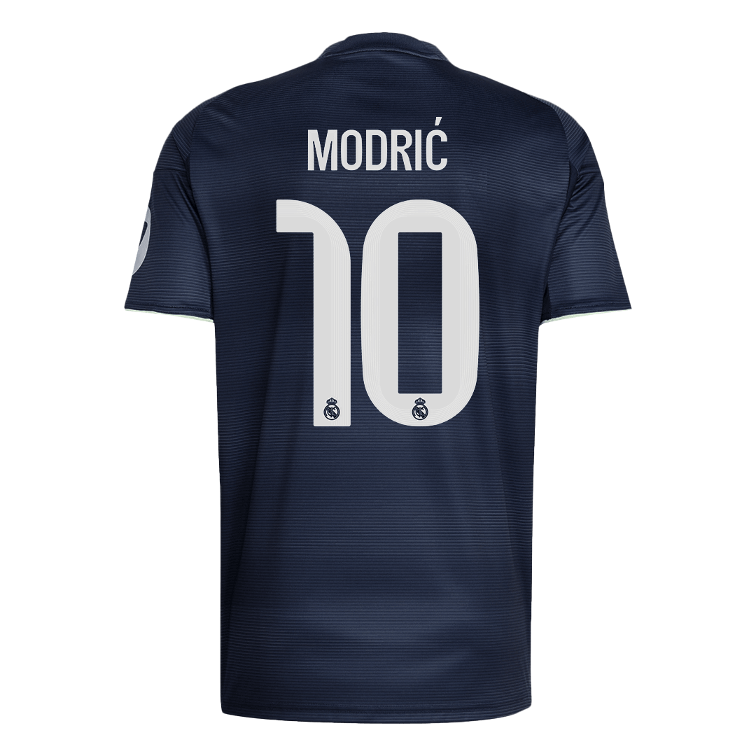 MODRIĆ #10 Real Madrid Away Soccer Jersey 2025/26 Navy
