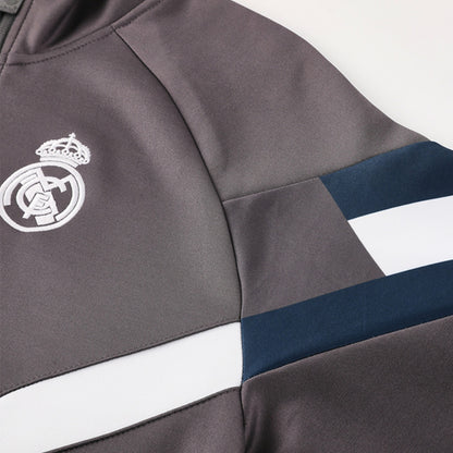 Men's Real Madrid Training Jacket Kit (Jacket+Pants) 2024/25 Football Kit UK