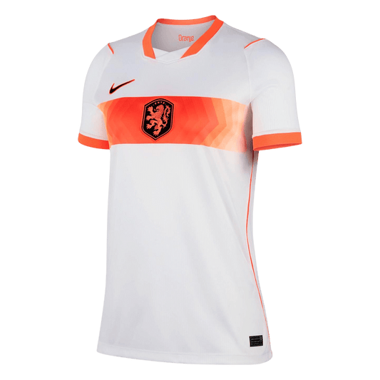 Women's Netherlands Away Soccer Jersey World Cup 2026 White