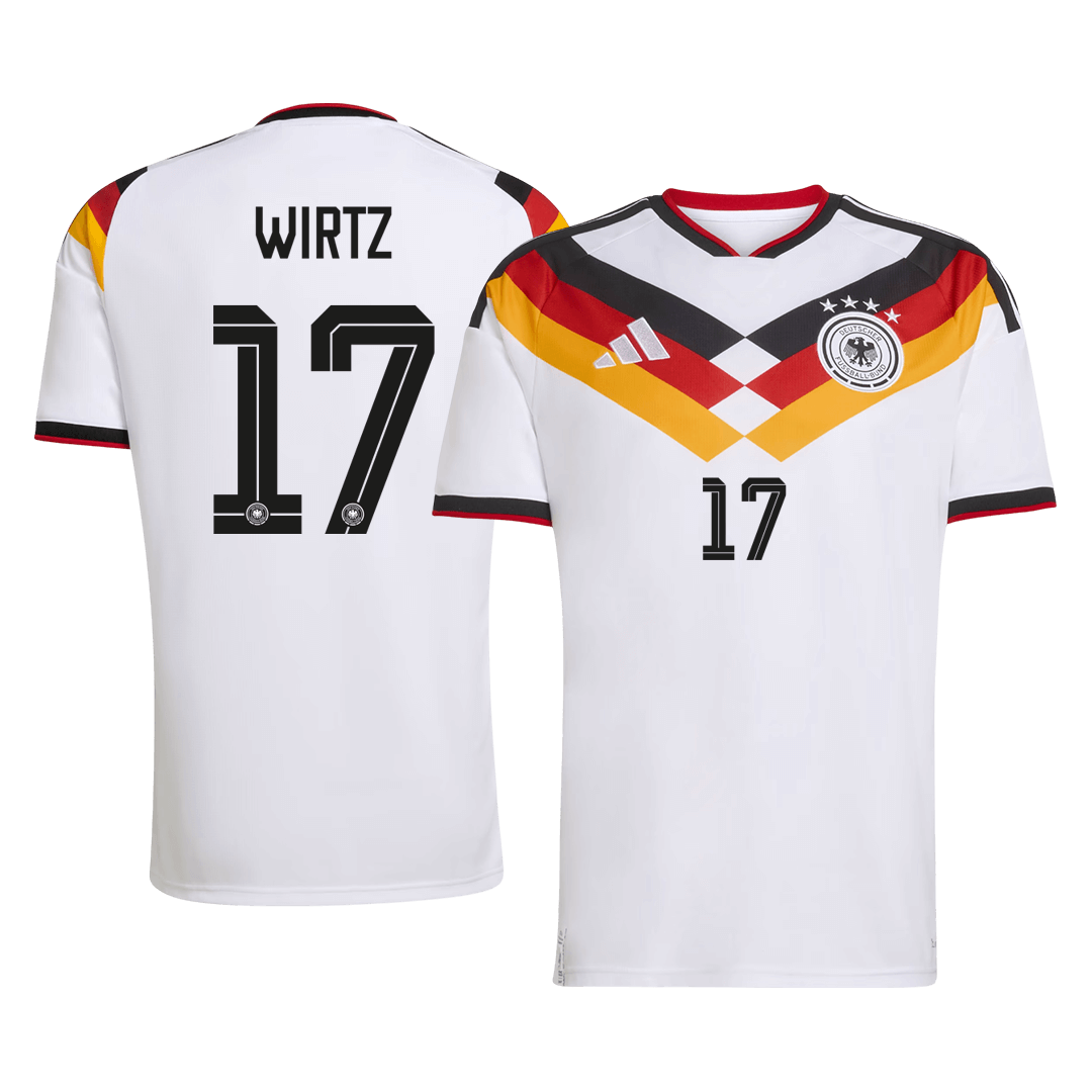 WIRTZ #17 Germany Home Soccer Jersey 2026