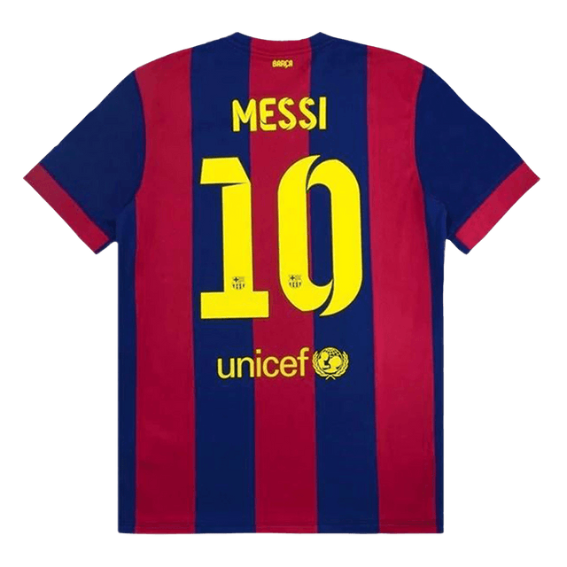 Retro MESSI #10 2014/15 Barcelona Home Football Shirt