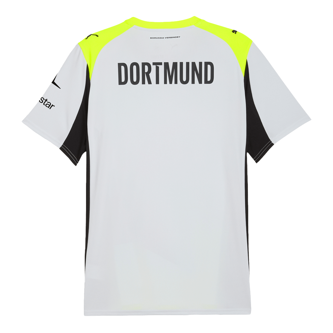 Borussia Dortmund Away Soccer Jersey Kit(Jersey+Shorts) 2025/26