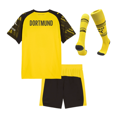 Kid's Borussia Dortmund Home Soccer Jersey Kit(Jersey+Shorts+Socks) 2025/26