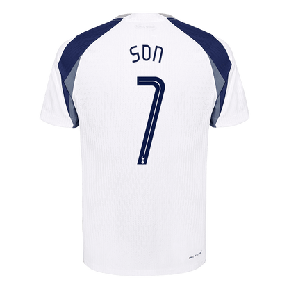 Authentic SON #7 Tottenham Hotspur Home Soccer Jersey 2025/26 White - UCL