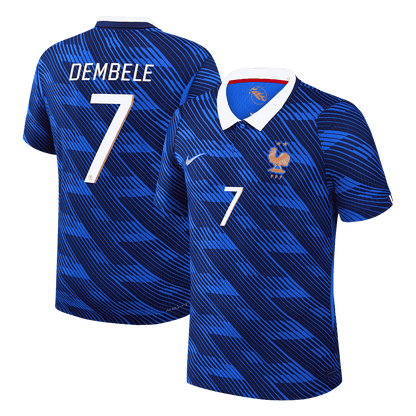Player Version DEMBELE #7 France Home Soccer Jersey 2026