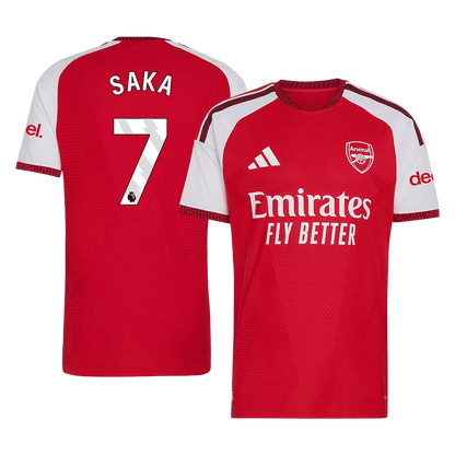 Authentic SAKA #7 Arsenal Home Soccer Jersey 2026/27