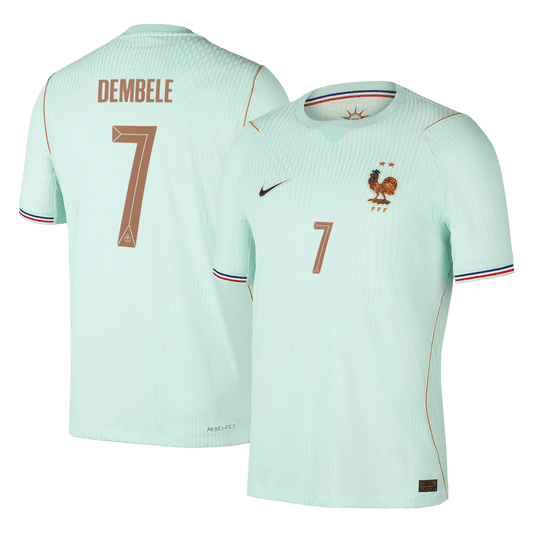 Player Version DEMBELE #7 France Away Soccer Jersey 2026