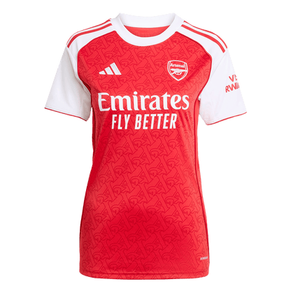 Women's Arsenal Home Soccer Jersey 2025/26 Red