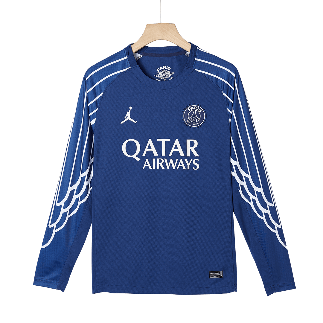 PSG Fourth Away Long Sleeve Soccer Jersey 2024/25 Navy