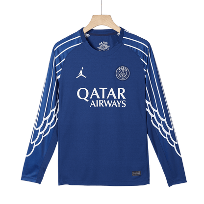 PSG Fourth Away Long Sleeve Soccer Jersey 2024/25 Navy