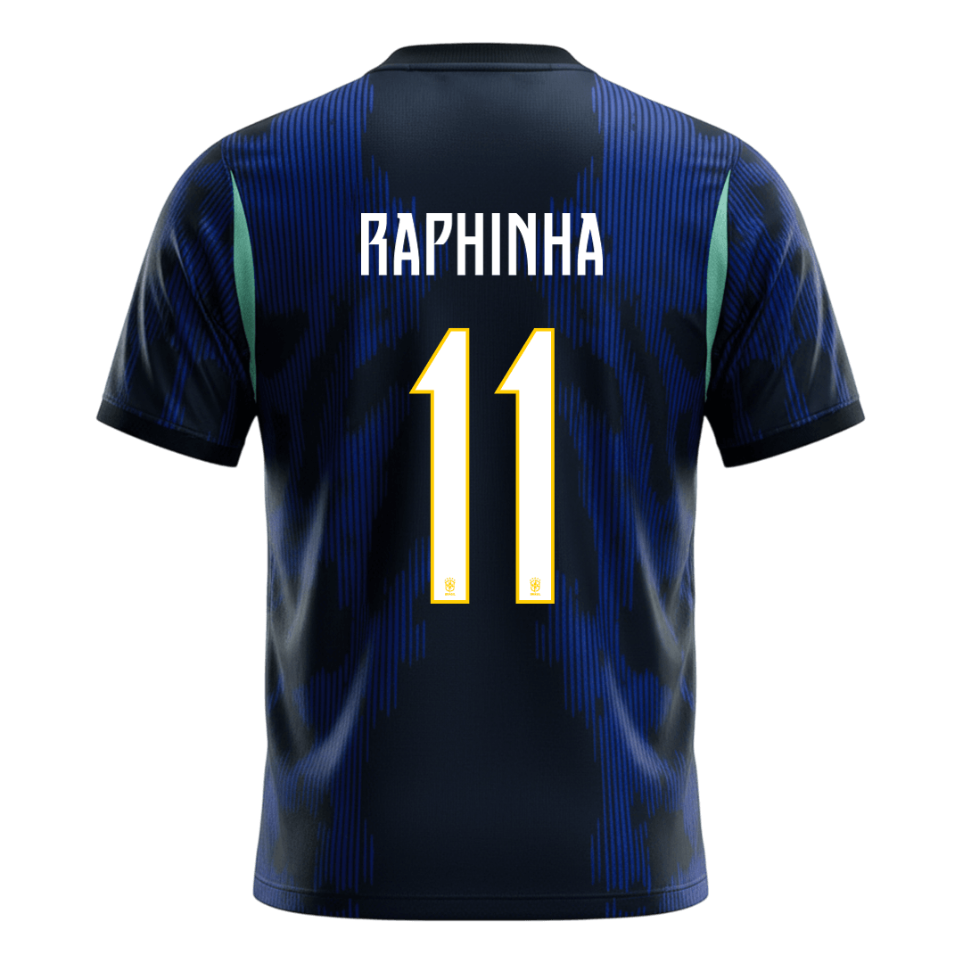 RAPHINHA #11 Brazil Away Soccer Jersey World Cup 2026 Navy