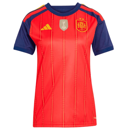 Women's Spain Home 2-Star Soccer Jersey World Cup 2026 Red