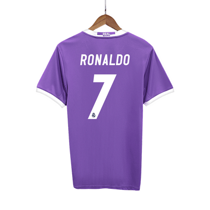 Retro RONALDO #7 2016/17 Real Madrid Away Soccer Jersey