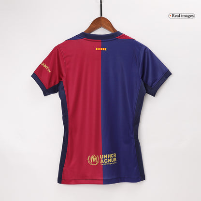 Women's Barcelona Home Soccer Jersey shirt 2024/25