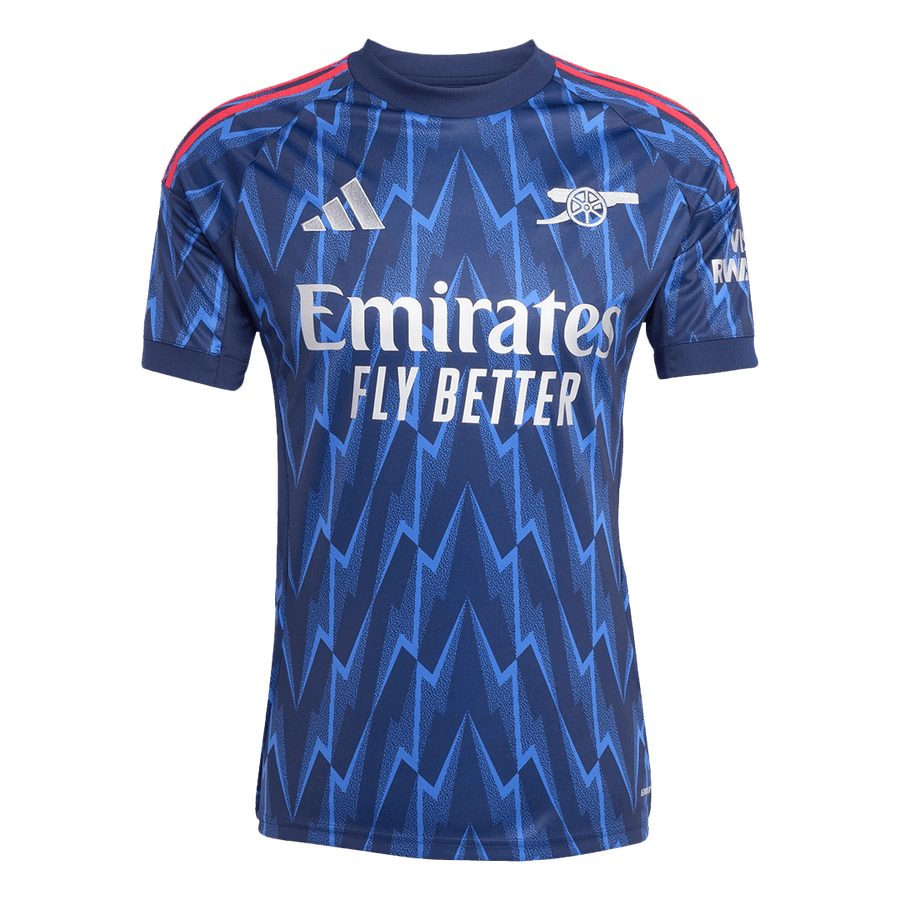 Arsenal Away Football Shirt 2025/26 Blue