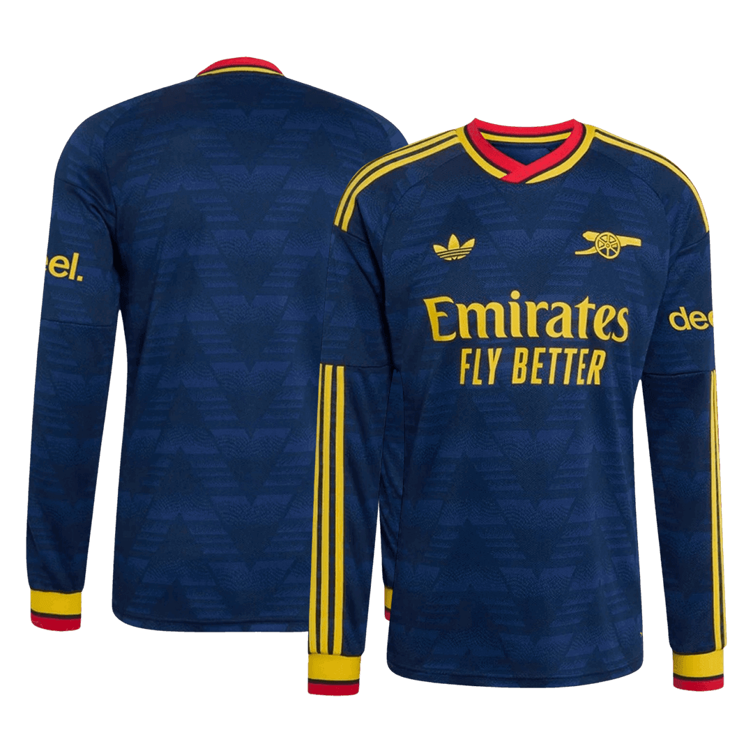 Arsenal Away Long Sleeve Soccer Jersey 2026/27 Navy