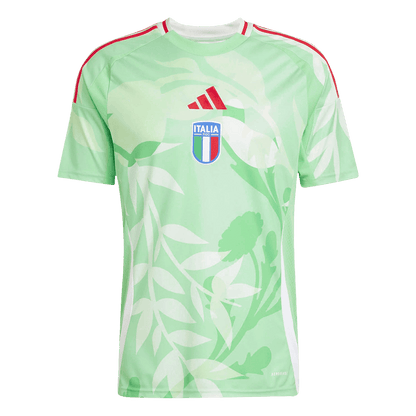 Men's Italy Away Soccer Jersey 2025 Green - Women's Euro