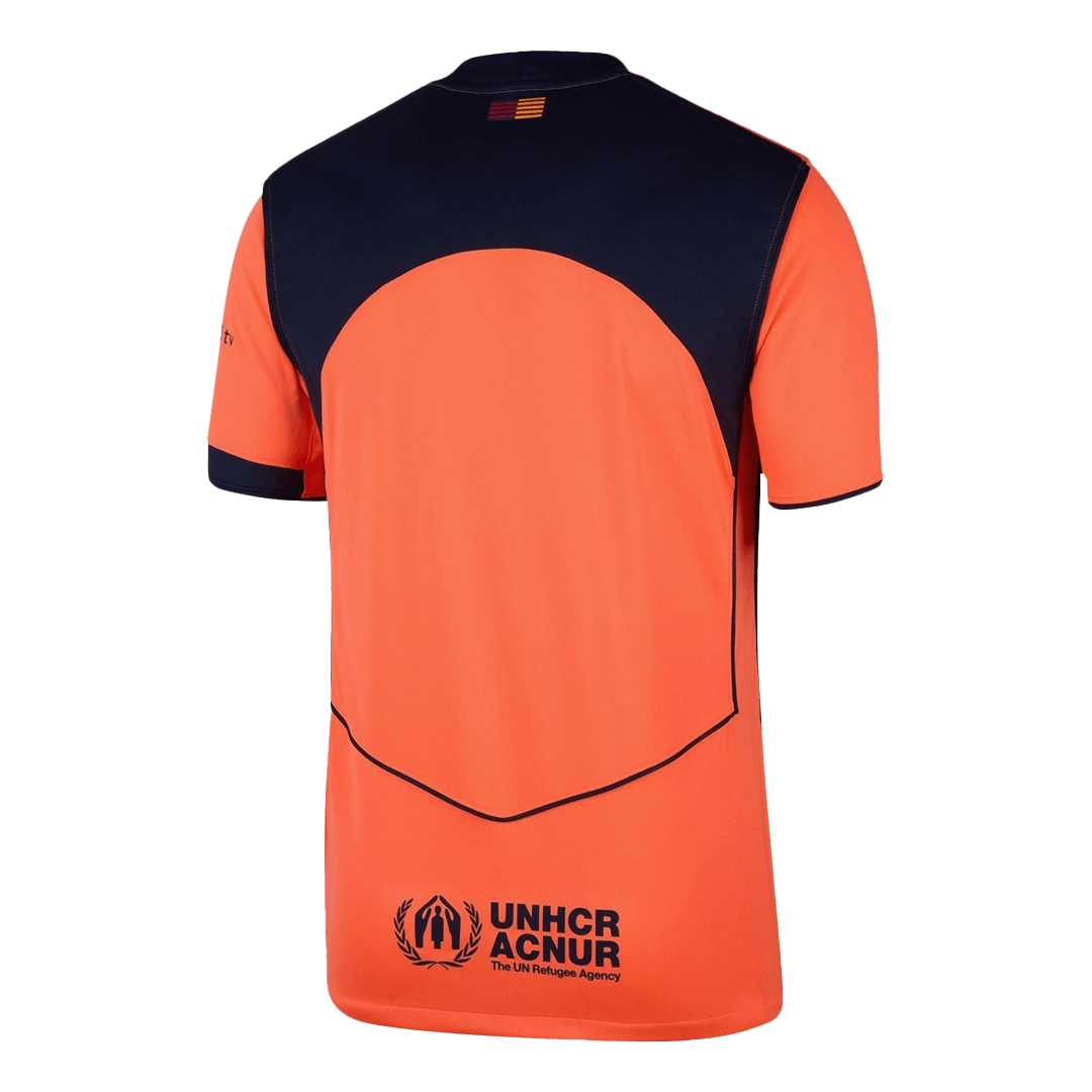Barcelona Third Away Soccer Jersey 2025/26 Orange