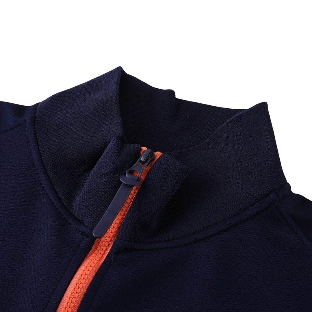 25/26 Barcelona Training Jacket Kit(Jacket+Pants) Navy&Orange