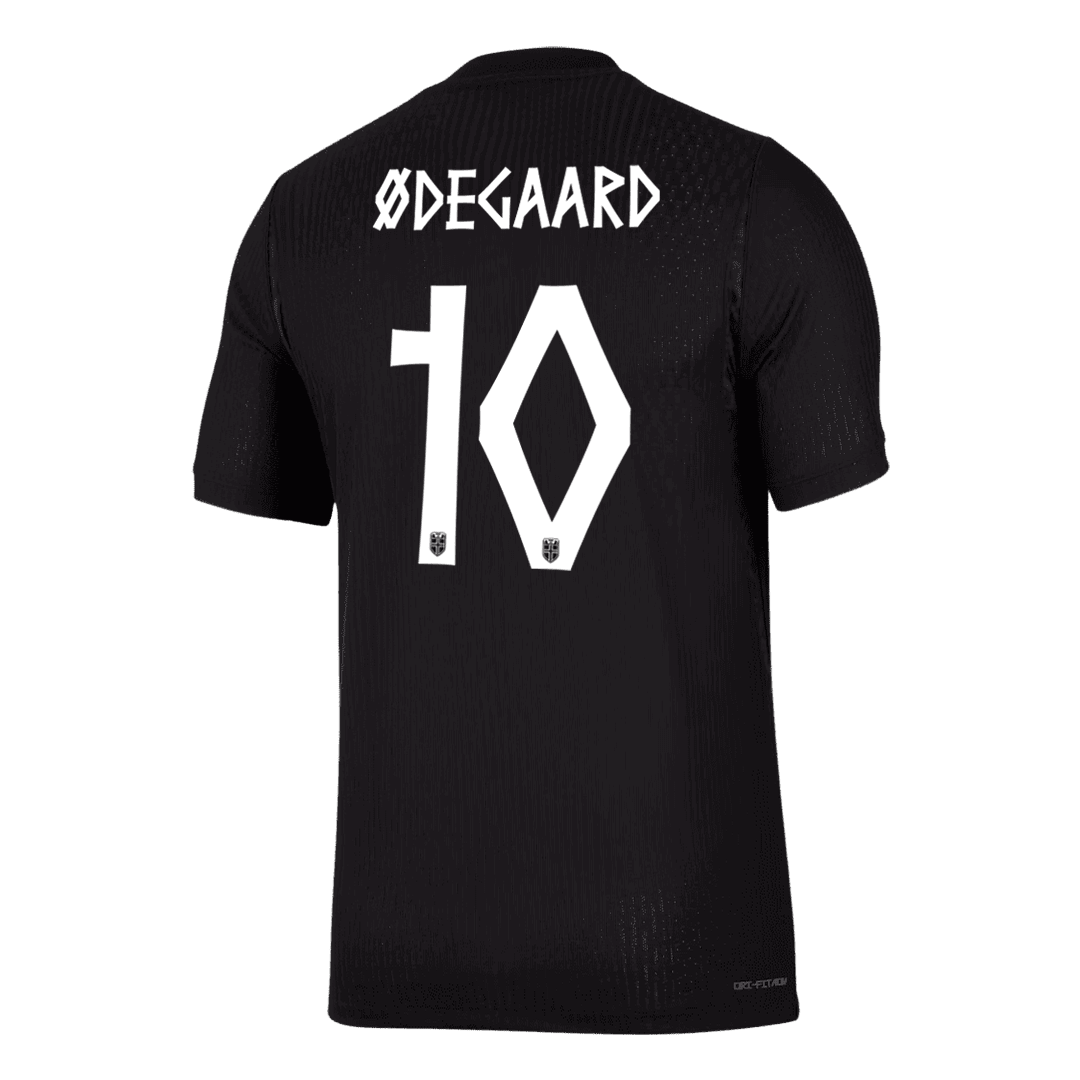 Authentic ØDEGAARD #10 Norway Away Soccer Jersey 2026