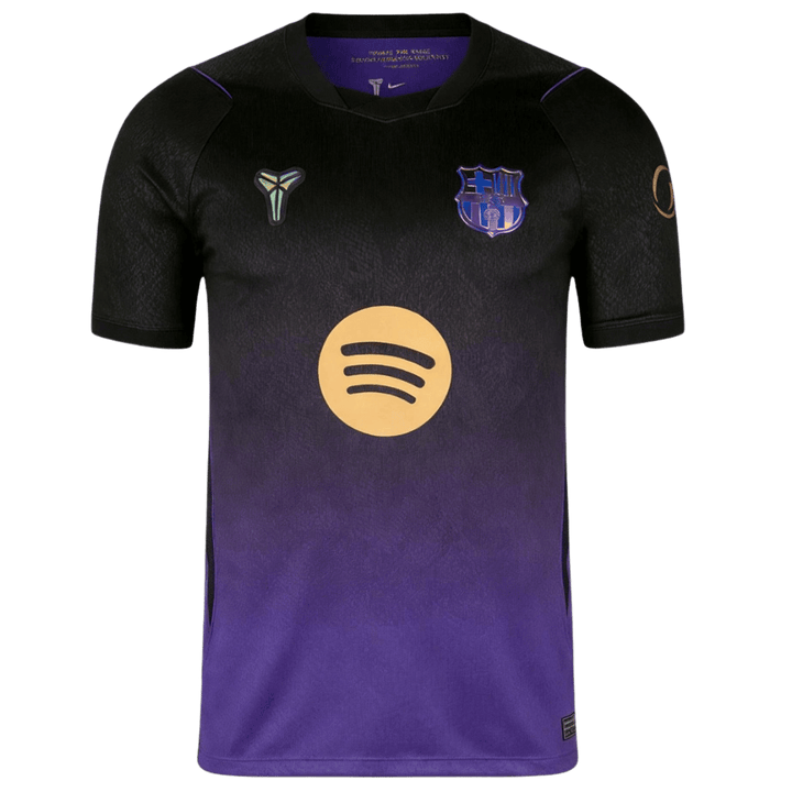 Barcelona x Kobe Bryant Away Soccer Jersey 2026/27 Black/Purple