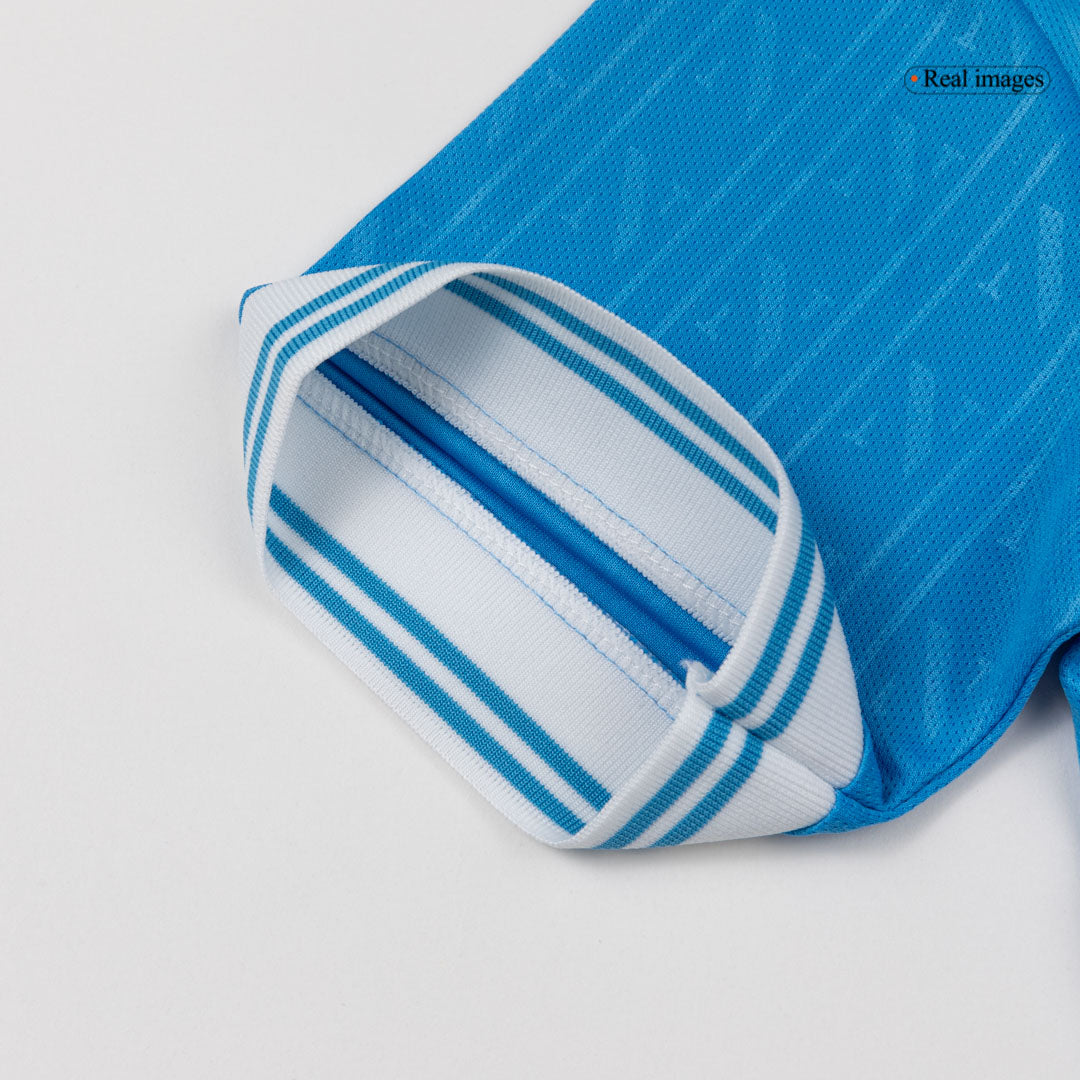 Kid's Napoli Home Soccer Jersey Kit(Jersey+Shorts+Socks) 2025/26