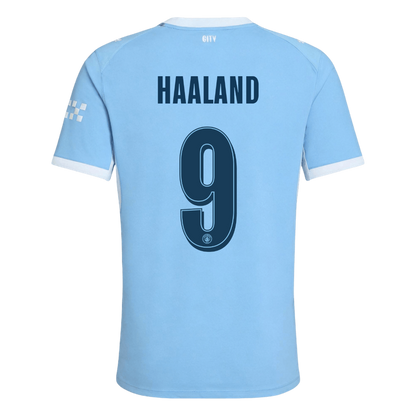 Authentic HAALAND #9 Manchester City Home Soccer Jersey 2026/27