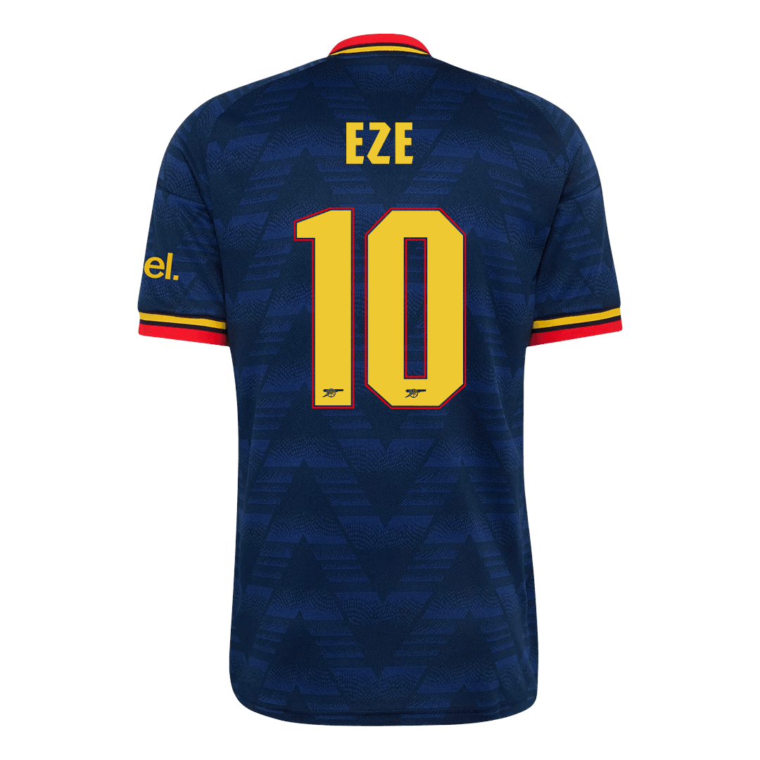 EZE #10 Arsenal Away Soccer Jersey 2026/27 Royal Blue - UCL