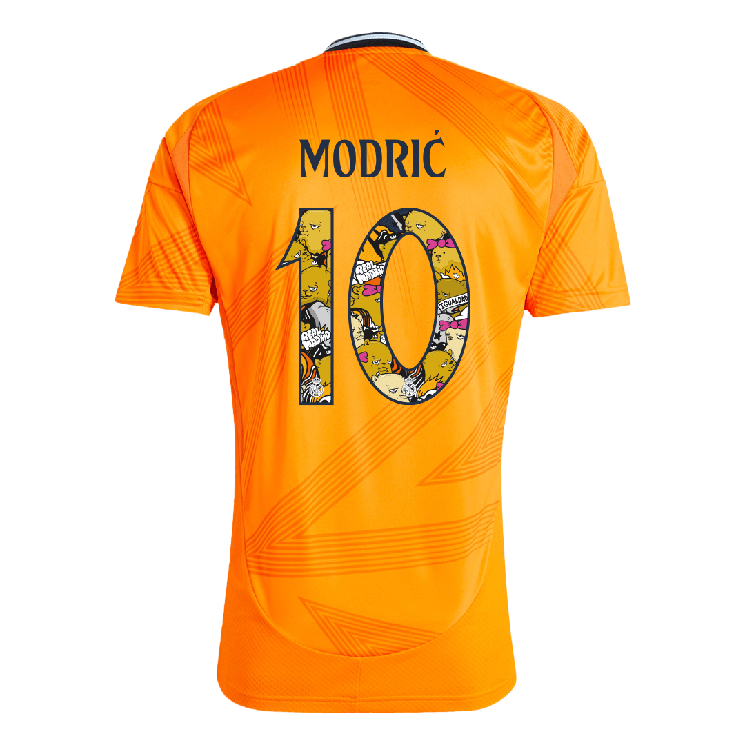 Modri? #10 Real Madrid Away football shirt 2024/25 - Bear Champ Font