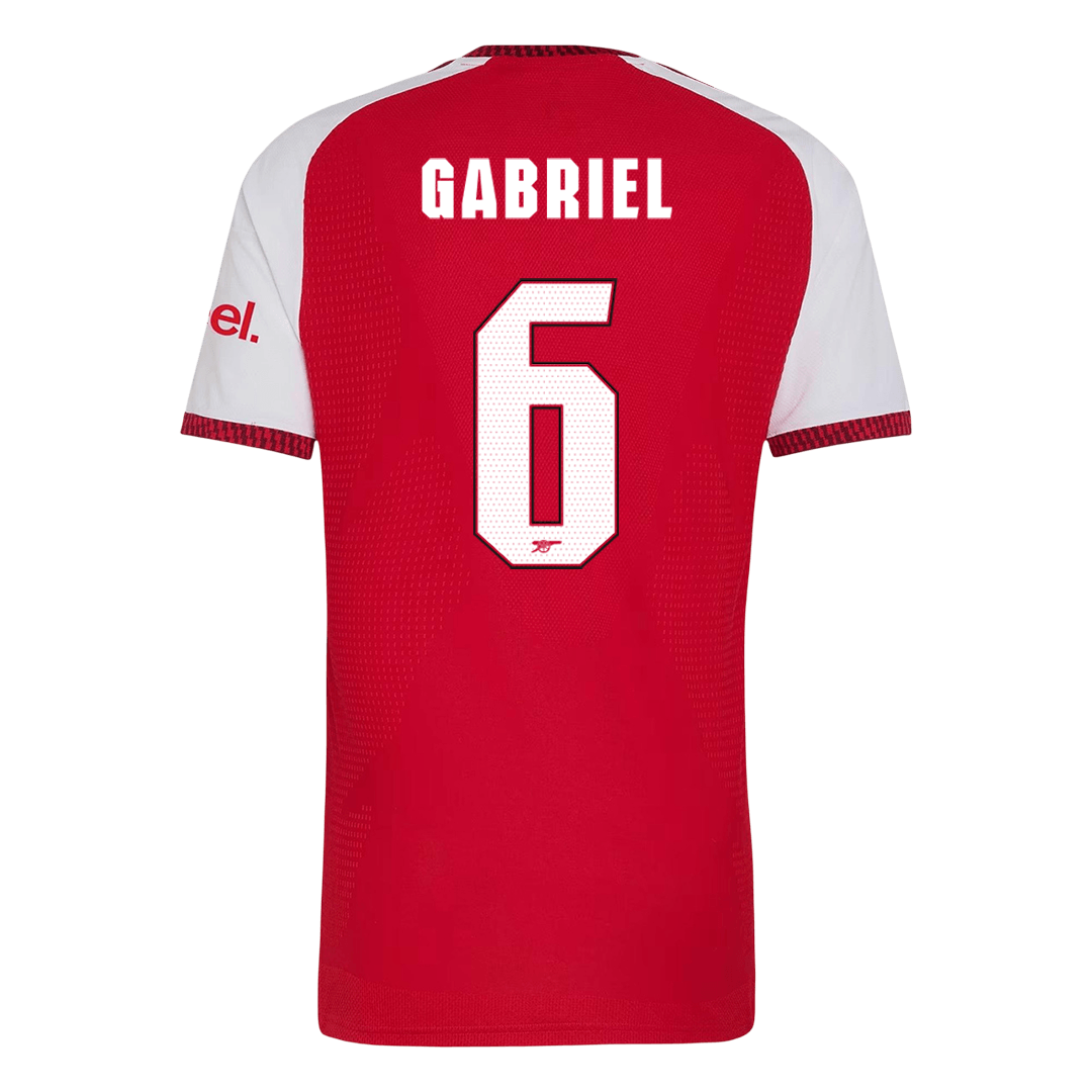 Authentic GABRIEL #6 Arsenal Home Soccer Jersey 2026/27