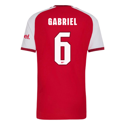 Authentic GABRIEL #6 Arsenal Home Soccer Jersey 2026/27
