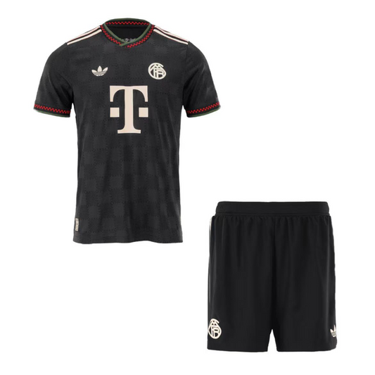 Authentic Bayern Munich Third Away Soccer Jersey Kit(Jersey+Shorts) 2025/26