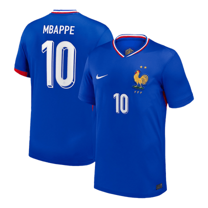 MBAPPE #10 France Home Soccer Jersey Euro 2024