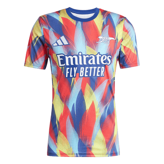 Arsenal Pre-Match Soccer Jersey 2025/26 Colorful