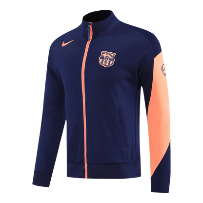 25/26 Barcelona Training Jacket Kit(Jacket+Pants) Navy&Orange