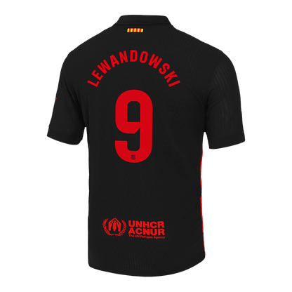 Authentic LEWANDOWSKI #9 Barcelona Away Soccer Jersey 2024/25