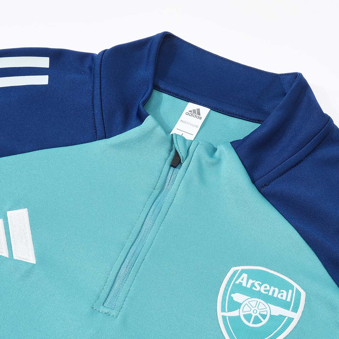 Arsenal Zipper Sweatshirt Kit(Top+Pants) 25/26 Green