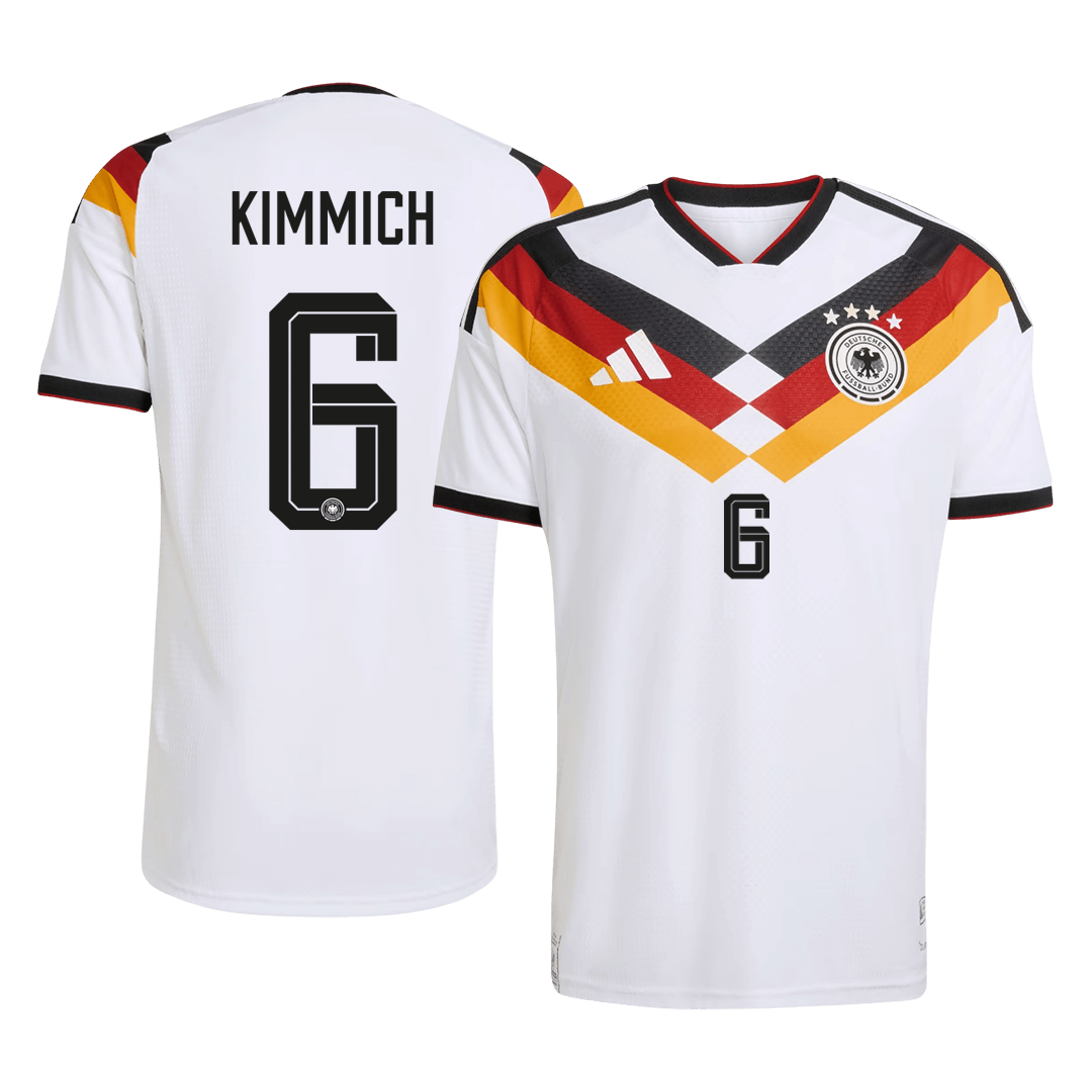 Authentic KIMMICH #6 Germany Home Soccer Jersey 2026